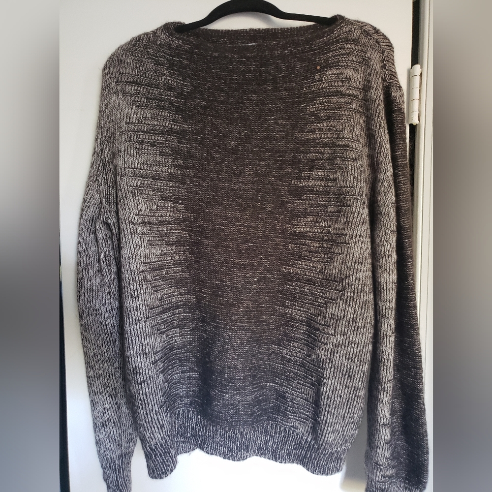 Ferragamo Grey Wool Sweatshirt